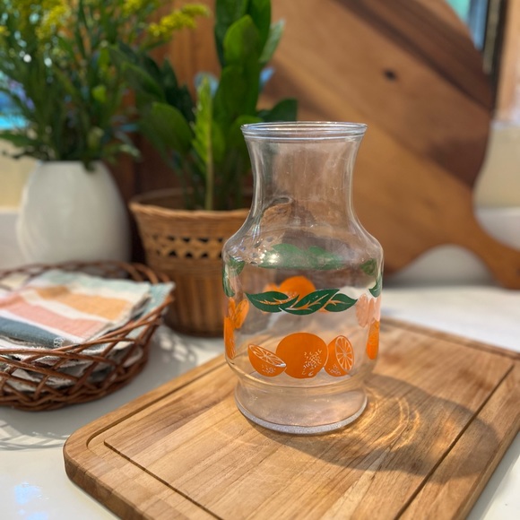 Vintage Anchor Hocking citrus pitcher 🍊 - Picture 1 of 6
